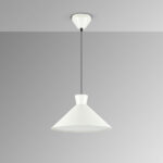 I3-CONO- LAMPARA 1L PERLA MATE SCHULLER - Imagen 4