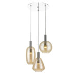 I3-NARA- LAMPARA 3L CROMO D45 SCHULLER