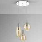 I3-NARA- LAMPARA 3L CROMO D45 SCHULLER - Imagen 3