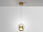 SUSPIRO- LAMPARA DORADO/AMBAR D18 SCHULLER - Imagen 3