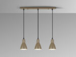 I3-AFRA- LAMPARA 3L -MARRON SCHULLER - Imagen 3