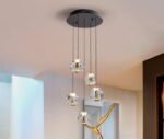 ZARIA- LAMP 5L- NEGRO/ORO/TRANSP D30 DIM SCHULLER