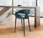 GIRO- TABURETE AZUL OSCURO-NEGRO SCHULLER