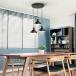 I3-IRIAS- LAMPARA 3L NEGRO-COBRE D45 SCHULLER - Imagen 2