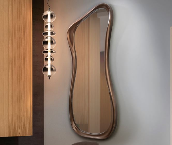 48 GINA- ESPEJO BRONCE OSCURO SCHULLER - Imagen 1