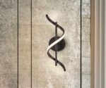 Aplique de pared schuller negro