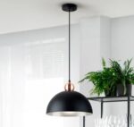 I3-POLO- LAMPARA 1L -NEGRO/COBRE SCHULLER