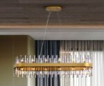 GRACE- LAMPARA 28L ORO OVAL SCHULLER
