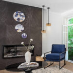 I3-OLAIA- LAMPARA 1L NEGRO-AMBAR SCHULLER - Imagen 2