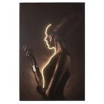 SILUETA-CUADRO LUZ LED 120X180 SCHULLER