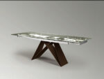 MIKA -MESA COMEDOR EXTENS- MARRON SCHULLER - Imagen 2