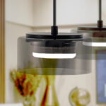 I3-OLAIA- LAMPARA 1L NEGRO-SMOKY SCHULLER - Imagen 3