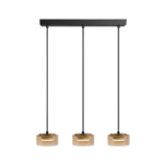 I3-OLAIA- LAMPARA 3L NEGRO-AMBAR SCHULLER