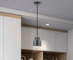 I3-ERIKA- LAMPARA 1L NEGRO-COBRE SCHULLER