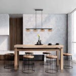 I3-OLAIA- LAMPARA 4L NEGRO-AMBAR SCHULLER - Imagen 4
