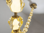 ZARIA II -LAMPARA 29L- BRONCE/AMBAR DIM SCHULLER - Imagen 2