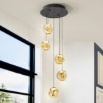 ZARIA-LAMP 5L-NEGRO/BRONCE/AMBAR D25 DIM SCHULLER