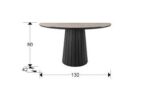 KORIA -CONSOLA PIEDRA/NEGRO SCHULLER - Imagen 5