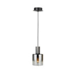 I3-VENIZE- LAMPARA 1L NEGRO-SMOKE SCHULLER