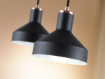 I3-IRIAS- LAMPARA 1L NEGRO-COBRE SCHULLER - Imagen 3