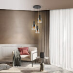 I3-VENIZE- LAMPARA 3L NEGRO-SMOKE SCHULLER - Imagen 2