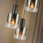 I3-VENIZE- LAMPARA 3L NEGRO-SMOKE SCHULLER - Imagen 3