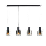 I3-VENIZE- LAMPARA 4L NEGRO-SMOKE SCHULLER