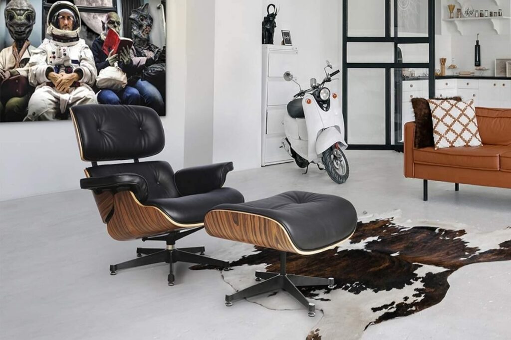 Sillón con reposapiés de la marca Schuller
