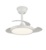 VENTILADOR DE TECHO MELODY-XS Ø30cm BLANCO MOTOR DC 30W