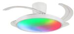 VENTILADOR DE TECHO MELODY-L RGB BLANCO MOTOR DC 30W - Imagen 2