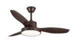 VENTILADOR DE TECHO 3 PALAS CELESTE-XL MARRÓN MOTOR DC 45W