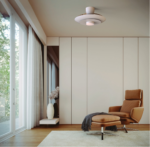 VENTILADOR KYOTO BLANCO CON ASPAS DESPLEGABLES CON LUZ - Imagen 3