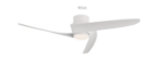 VENTILADOR DE ASPAS GROENLAND BLANCO S CON LUZ