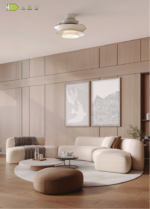 VENTILADOR ACONCAGUA BLANCO CON ASPAS DESPLEGABLES CON LUZ - Imagen 2