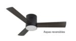 VENTILADOR THANOS NEGRO NOGAL GAMA RETRACTIL 6 VELOCIDADES. - Imagen 3