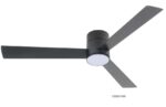 VENTILADOR THANOS NEGRO NOGAL GAMA RETRACTIL 6 VELOCIDADES.