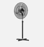 Ventilador Industrial Regata 175w Negro 3 velocidades 3aspas 80d Fijo Y Rotatorio Alta Velocidad