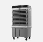 Climatizador Industrial Halibut Gris y blanco 65w 3 velocidades 20l Oscilante 4acumulad.frio C/remoto Humidificador 77x38x28cm