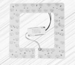 KIT DE LUZ DE VENTILADOR/LUCES DE PLAFON 72W CCT CON IMANES