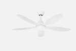 Ventilador Dc Tobarra 18w Blanco 5aspas 6vel.132d 2250lm 3000-4500-6500k