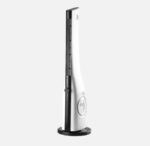 Ventilador De Torre Cebreros Blanco y negro 50w 3velocidades Silencioso Temporizador 89x24x24cm