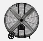 Ventilador Industrial Maximum 800w Negro 2 Velocidades C/ruedas