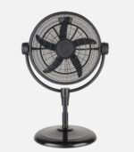 Ventilador Pie 3x1 Aifos Negro 3 velocidades 90w 5aspas Rotacion manual Suelo/pared/sobremesa Orientable - Imagen 3
