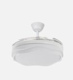Ventilador Nasim 59w 6980lm Blanco 4 Aspas Desplegables. 3 - Imagen 2