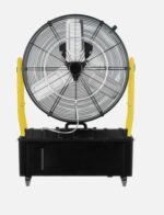 Ventilador Nebulizador Industrial Excalibur 300w Negro/amarillo 3aspas 3vel. 65d Tanque Agua 25l C/ruedas 101x71x30cm - Imagen 2