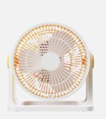 Ventilador Sobremesa Funchal Naranja 32w 3aspas 3vel Orientable 24x25x15,5cm - Imagen 2