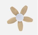 Ventilador DC Haran 15w 1800lm Blanco 5asp 62d CCT