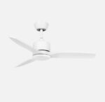 Ventilador Dc Montiel 18w Blanco 3aspas 6vel 106d Luz Opcional 2250lm 3000-4500-6500k - Imagen 2