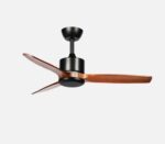 Ventilador Dc Montiel 18w  Negro/roble 3aspas 6vel 106d Luz Opcional 2250lm 3000-4500-6500k - Imagen 3