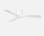 Ventilador Dc Paterna 18w Blanco 3 aspas 6vel 117d Luz Opcional 2250lm 3000-4500-6500k - Imagen 2